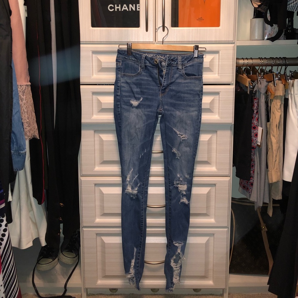 American eagle ripped denim jeans SOLD